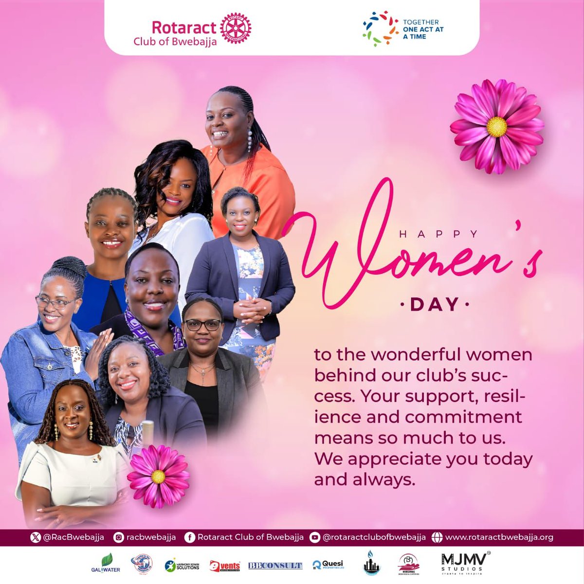 RAC_Bwebajja's tweet photo. The incredible women around us, we celebrate your strength and the impact you make in the communities every single day. Thank you for inspiring, supporting and leading with courage. May you continue to rise, shine and achieve even greater heights.
#GiveToGain #happyWomensDay2026 https://t.co/jbJNhnq9jy
