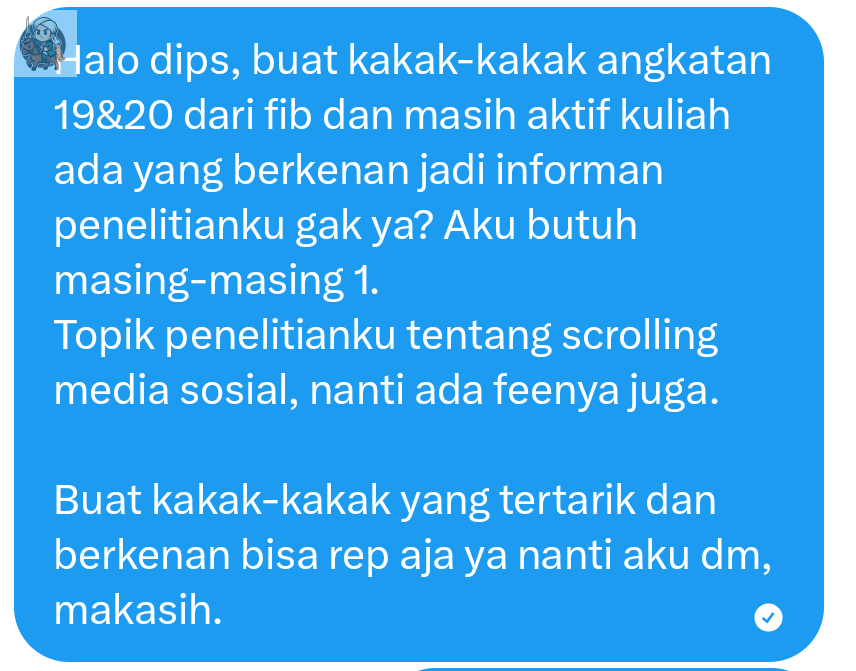 UNDIP MENFESS tweet media