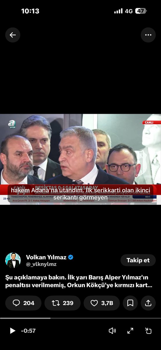 CkcHkn's tweet photo. @_vlknylmz @fatihportakal  senin ne işin var  arkada! https://t.co/V0e9YYhNhE