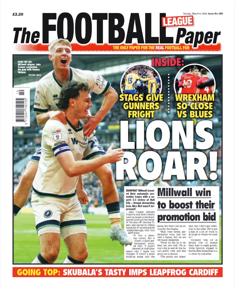 The Football League Paper tweet media