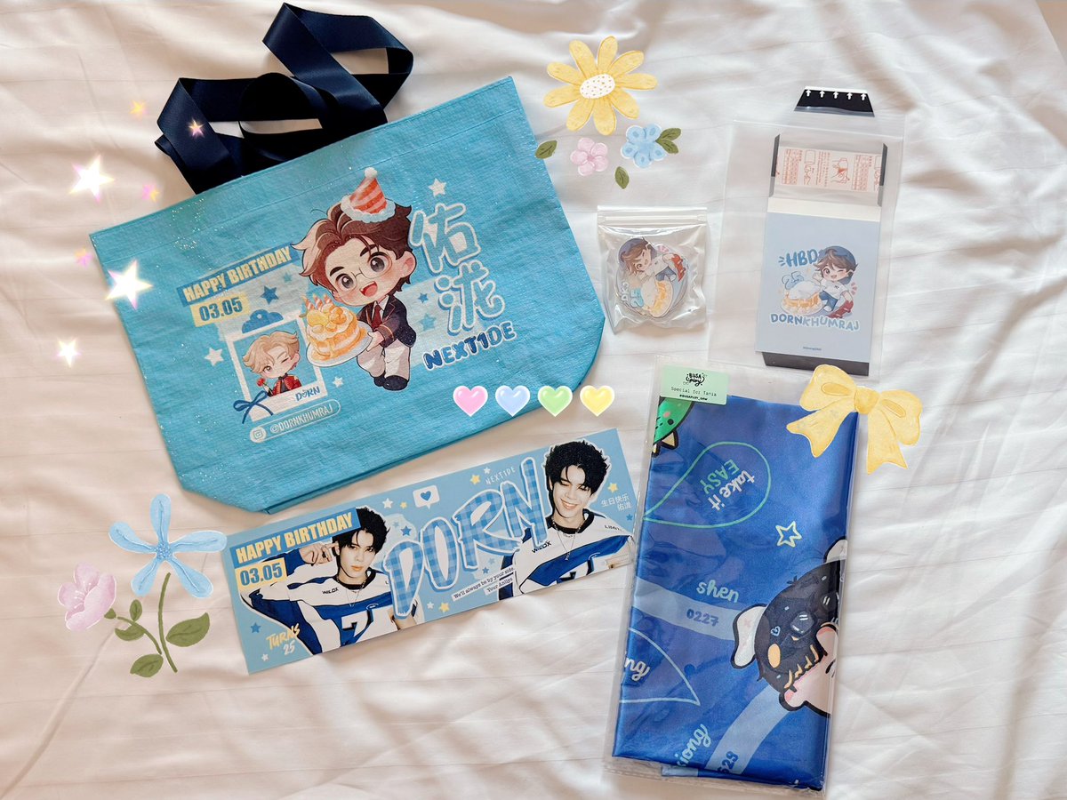 thank you so much <a href="/busakornsrp/">nubusaploy</a> and <a href="/ppang2007/">I'm PANG</a> for giving me these gifts even though i couldn't come to today's event.. 🥹🫶🏼🩵