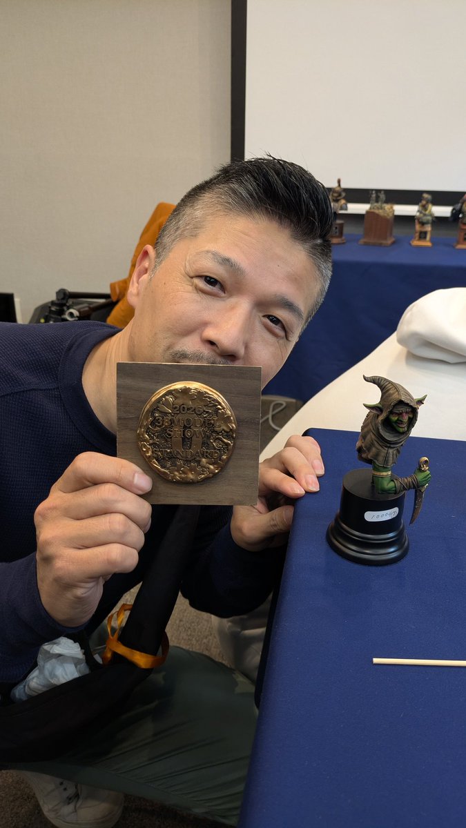 KickT0b1's tweet photo. #38MODELSHOW
スタンダードブロンズ頂きました
ありがとうございました!! https://t.co/tcfSQdGphJ