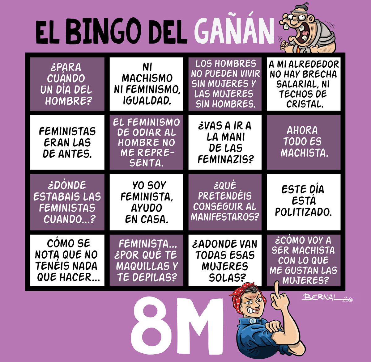 PGonz8's tweet photo. Para todo lo demás, esto nunca pasa de moda. Podéis añadir vuestras propias casillas https://t.co/iKTz5gDhYV