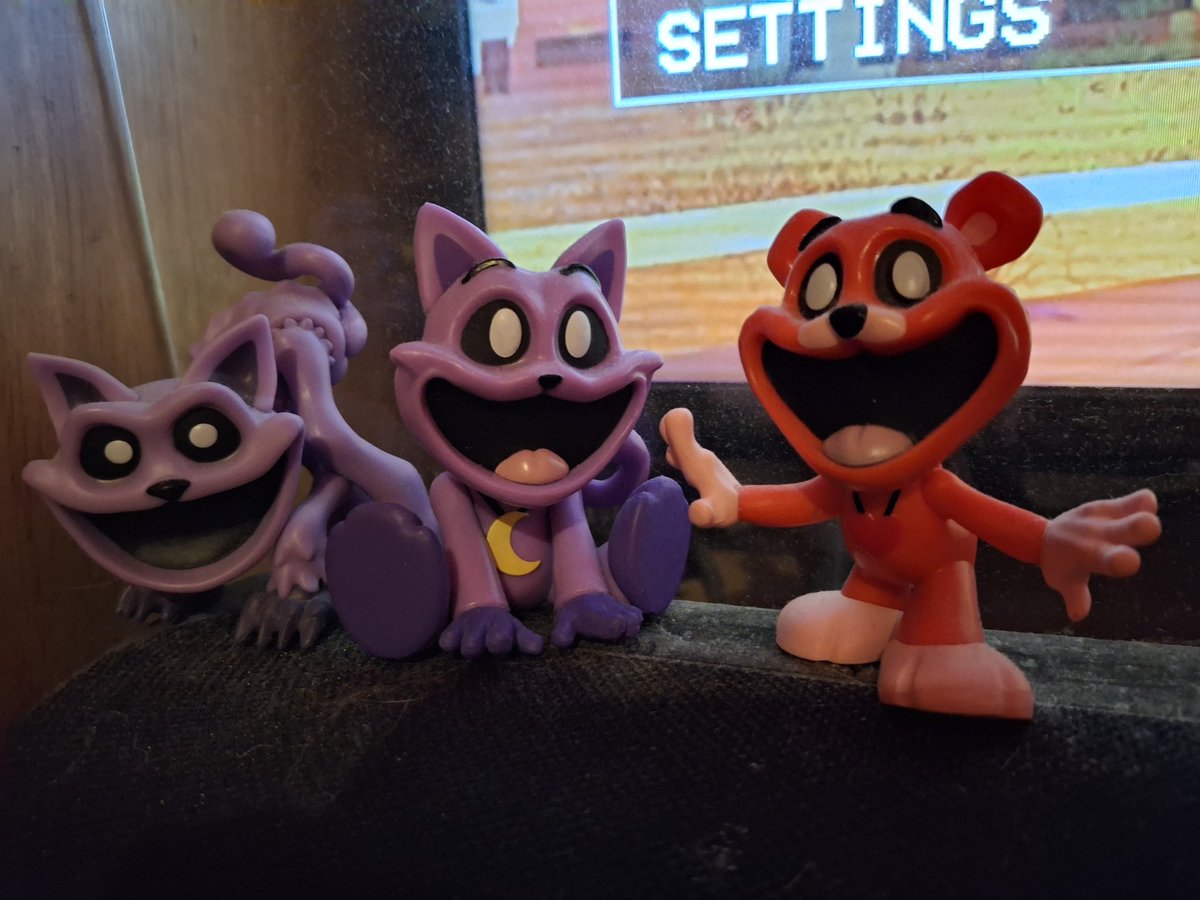 my toys :3 #poppyplaytime #SmilingCritters #catnap #BobbyBearHug