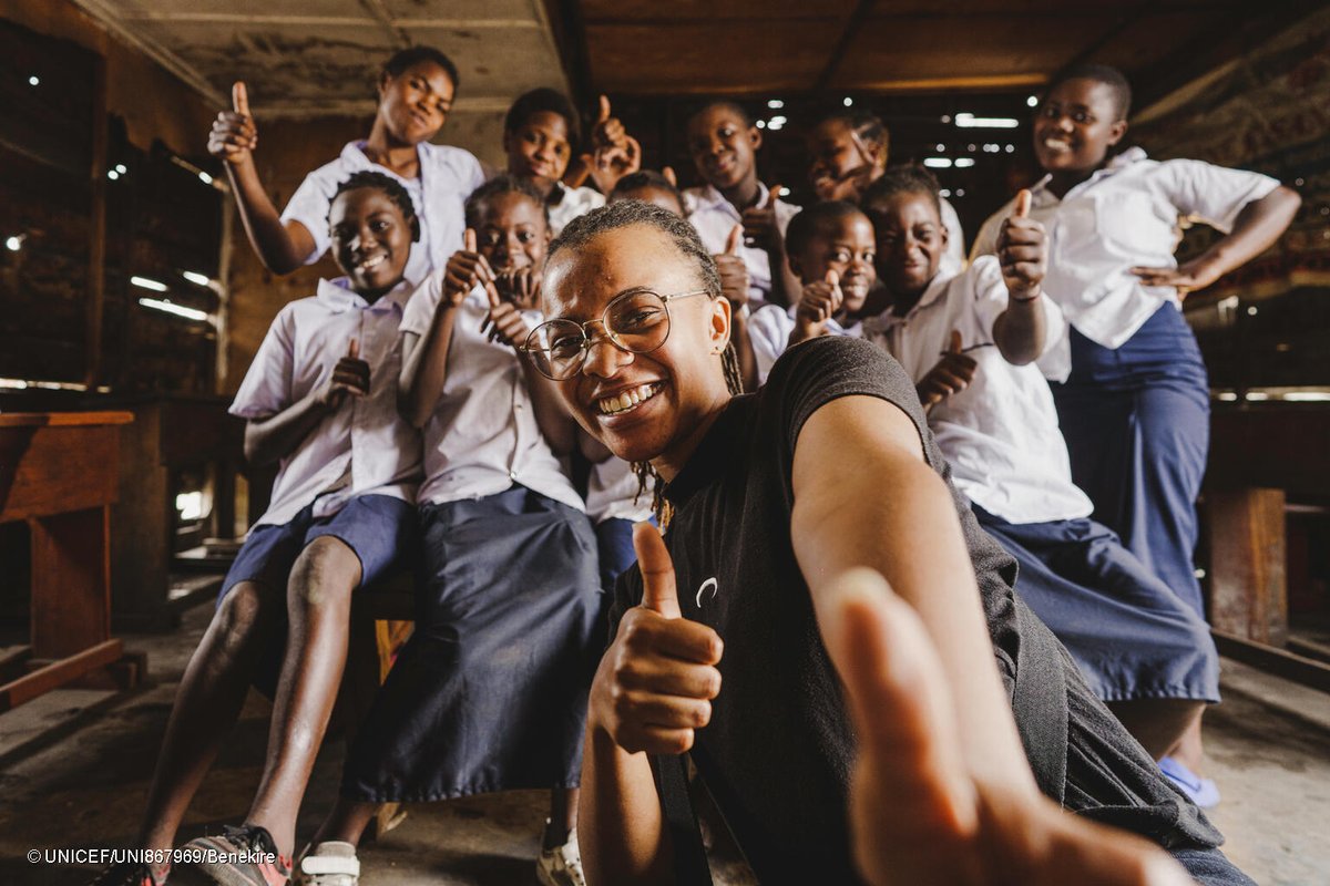 UNICEFDRC's tweet photo. Les droits des femmes et des filles ne doivent pas être une promesse, mais une réalité.

En ce 8 mars, l’UNICEF appelle à unir les efforts pour garantir leurs droits, faire avancer la justice et transformer les engagements en actions concrètes.

#IWD2026 @GenreRDC https://t.co/tyvH5VzCKh
