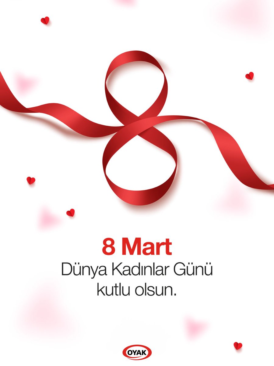 Hayatın her alanına değer katan bütün kadınların 8 Mart Dünya Kadınlar Günü kutlu olsun.