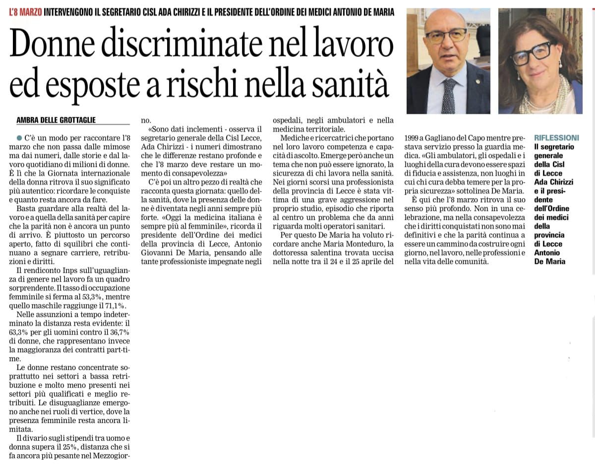 Cisl Lecce tweet media