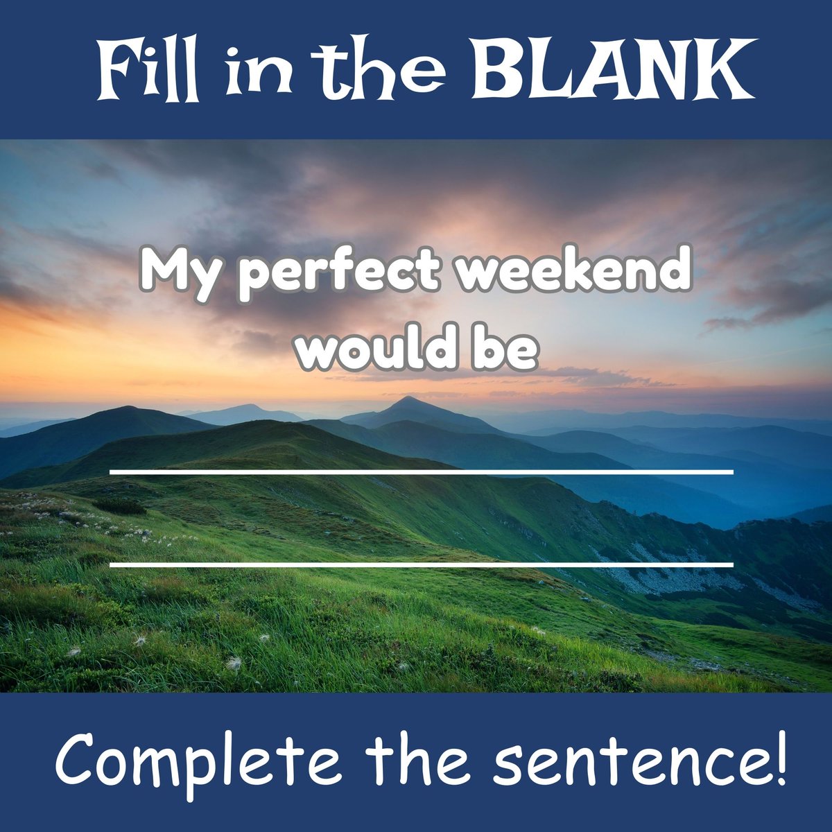 Auseller156418's tweet image. It is the long weekend in Australia. What would be your perfect weekend. Complete this sentence #WeekendVibes #weekendlife #longweekend #weekendfun