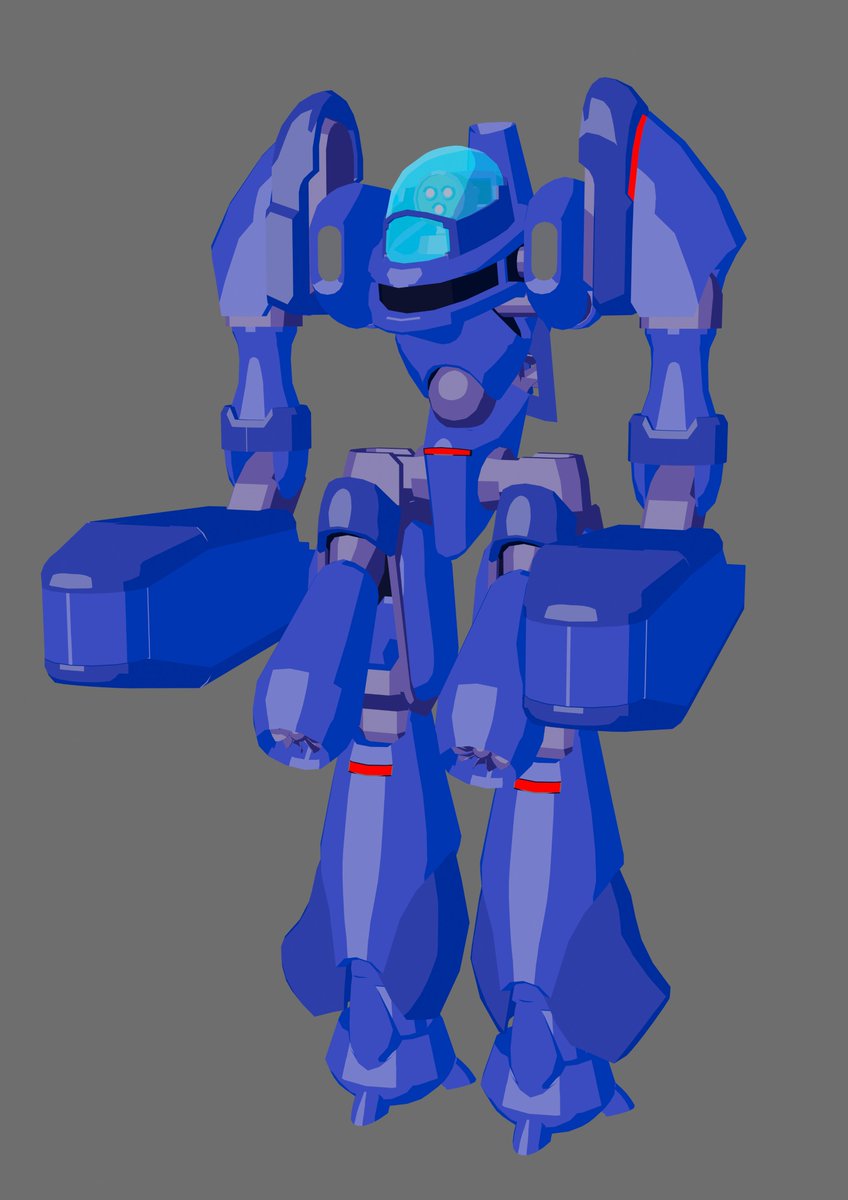 aarusis190's tweet photo. #blender #3DCG
途中経過の投稿
ちょっとだけ異形感が出るようにモデリング
腕は曲げたほうがIKが動かしやすい気がする https://t.co/BLurKiNYTg