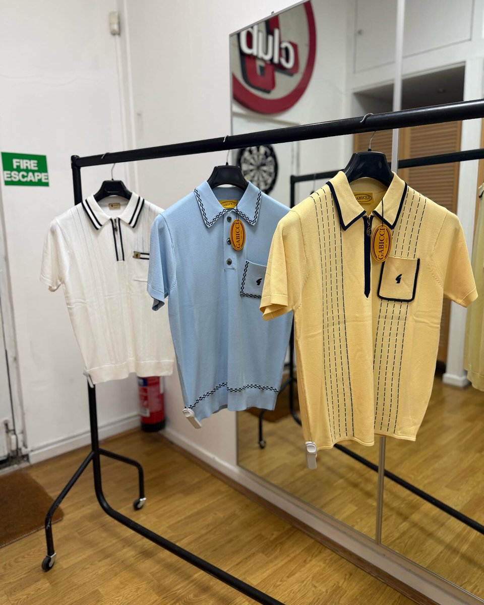 Gabicci1973's tweet image. Club JJ Menswear
New arrivals Gabicci S/S26 in store now
Great collection of vintage and archive styles
#mens #mensclothes #london #springsummer