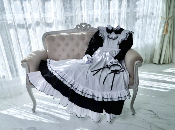 Chiffonxxオリジナルメイド服 第2弾 牡蠣 ×メイド 『 Oyster white 』 𝒄𝒐𝒎𝒊𝒏𝒈 𝒔𝒐𝒐𝒏… #牡蠣メイド
