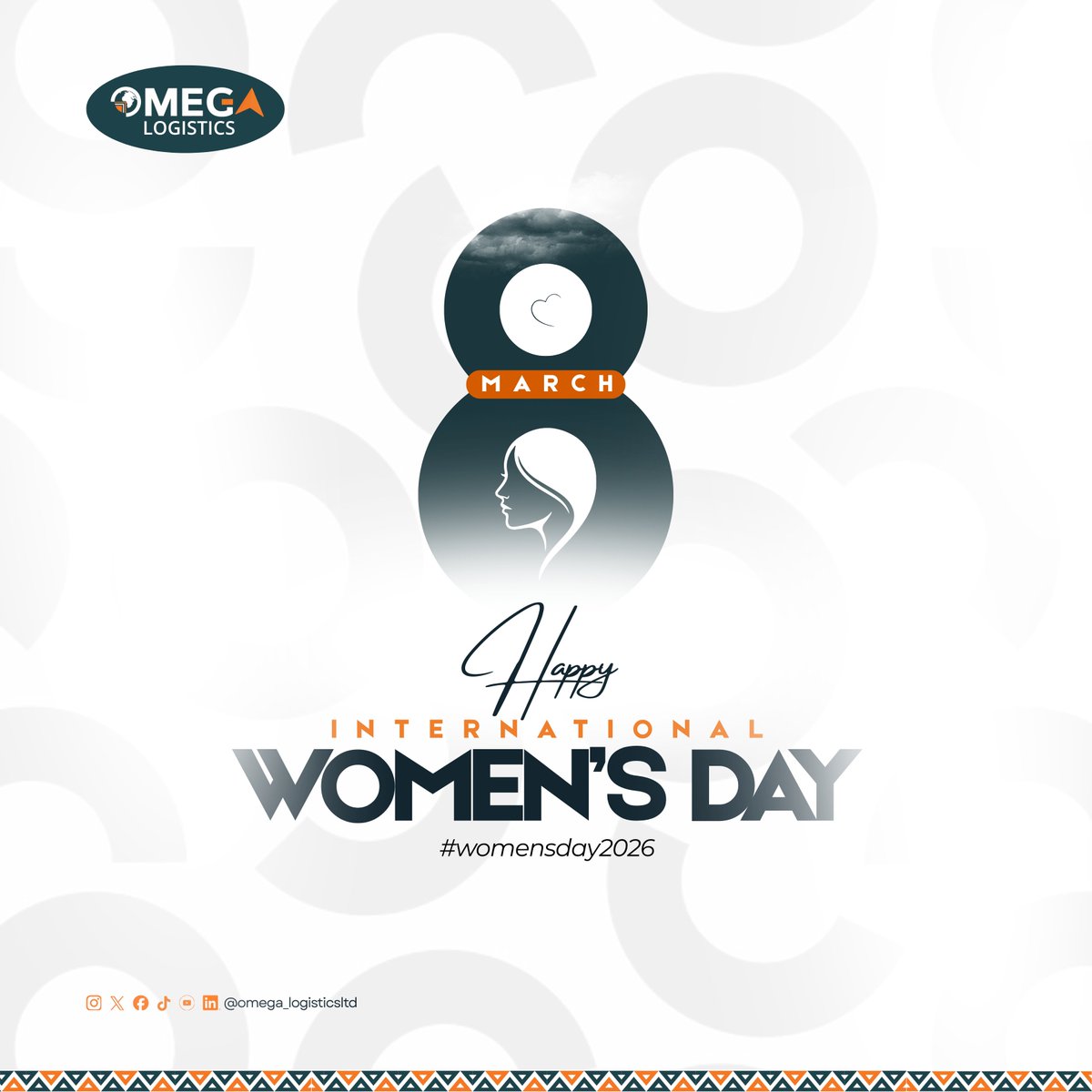 Omega_Logistics's tweet photo. Happy International Women’s Day !!

#WomensDay2026  #WomensDay  #OmegaLogistics #InternationalWomensDay https://t.co/Z2ciOAmOT7