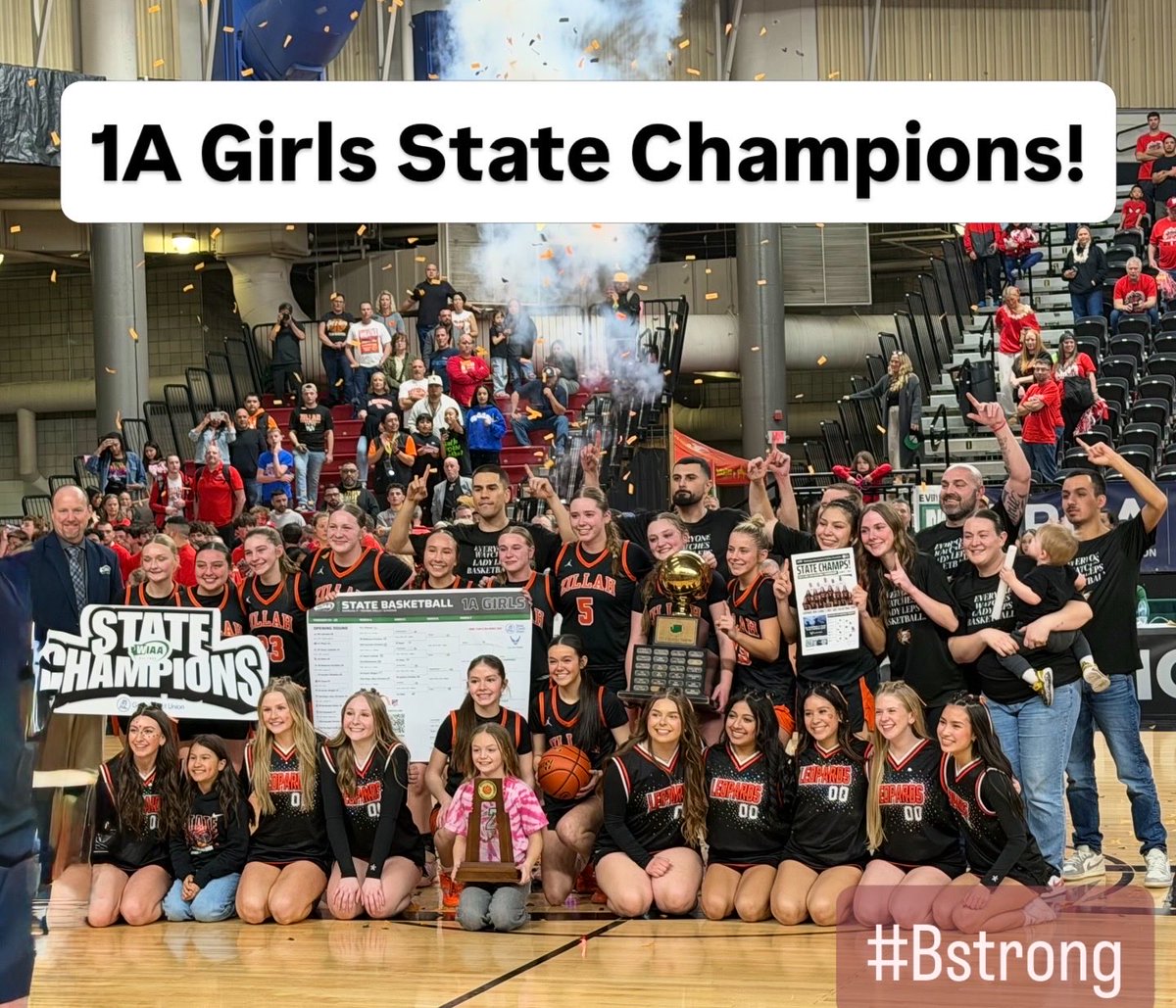 MichaelGrayum's tweet photo. π State Champs! π
Congratulations to the Zillah girls basketball team on an incredible State Championship!
Your hard work, heart, and teamwork made the whole community proud. Our entire City is celebrating tonight!
#StateChamps #ZillahWA #BStrong #LeopardPride https://t.co/4Um03EofWY