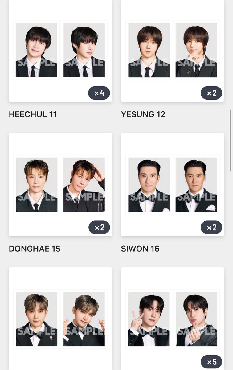 SUPER SHOW 10 SUPER JUNIOR スパショ スジュ ランダムトイ ガチャ交換希望

譲）画像参照

求）ウニョク

ただ今会場におります。
後日都内手渡しor郵送もokです
お気軽にお声掛けください。