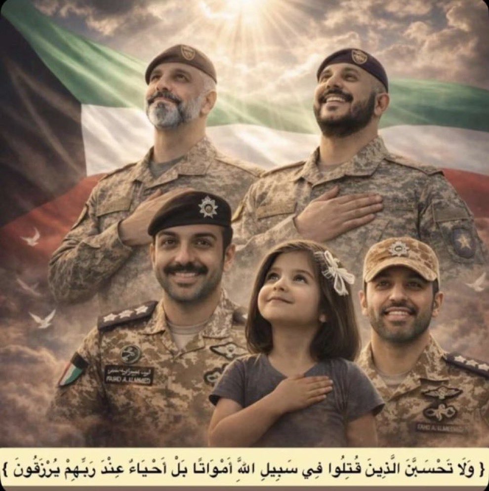 Aseeri65M's tweet photo. شهداء الكويت ..💙🇰🇼 
هنيئا لكم الشهادة ..💙🇰🇼 https://t.co/vjcmRsFuv5