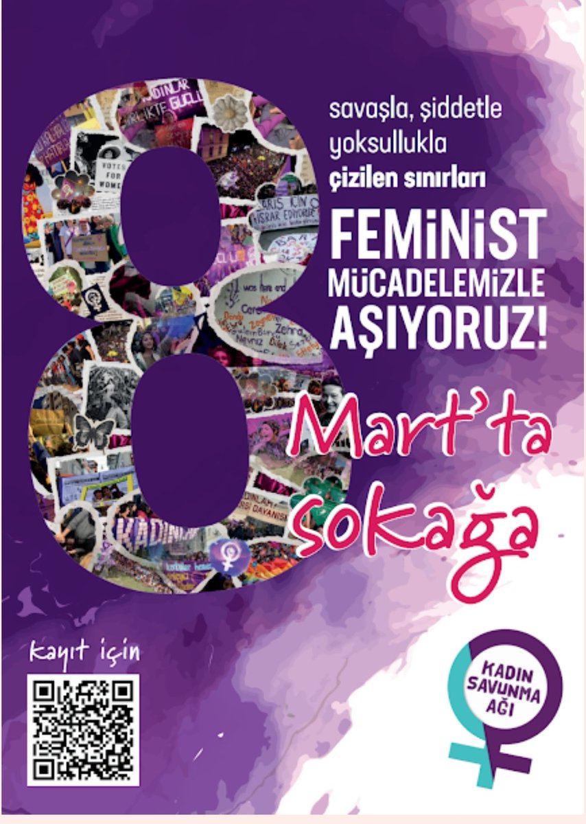 kadinsavunmasii's tweet photo. Yaşasın 8 Mart 
Yaşasın Feminist mücadelemiz ♀️
#8M2026 https://t.co/wTaT2m86EY