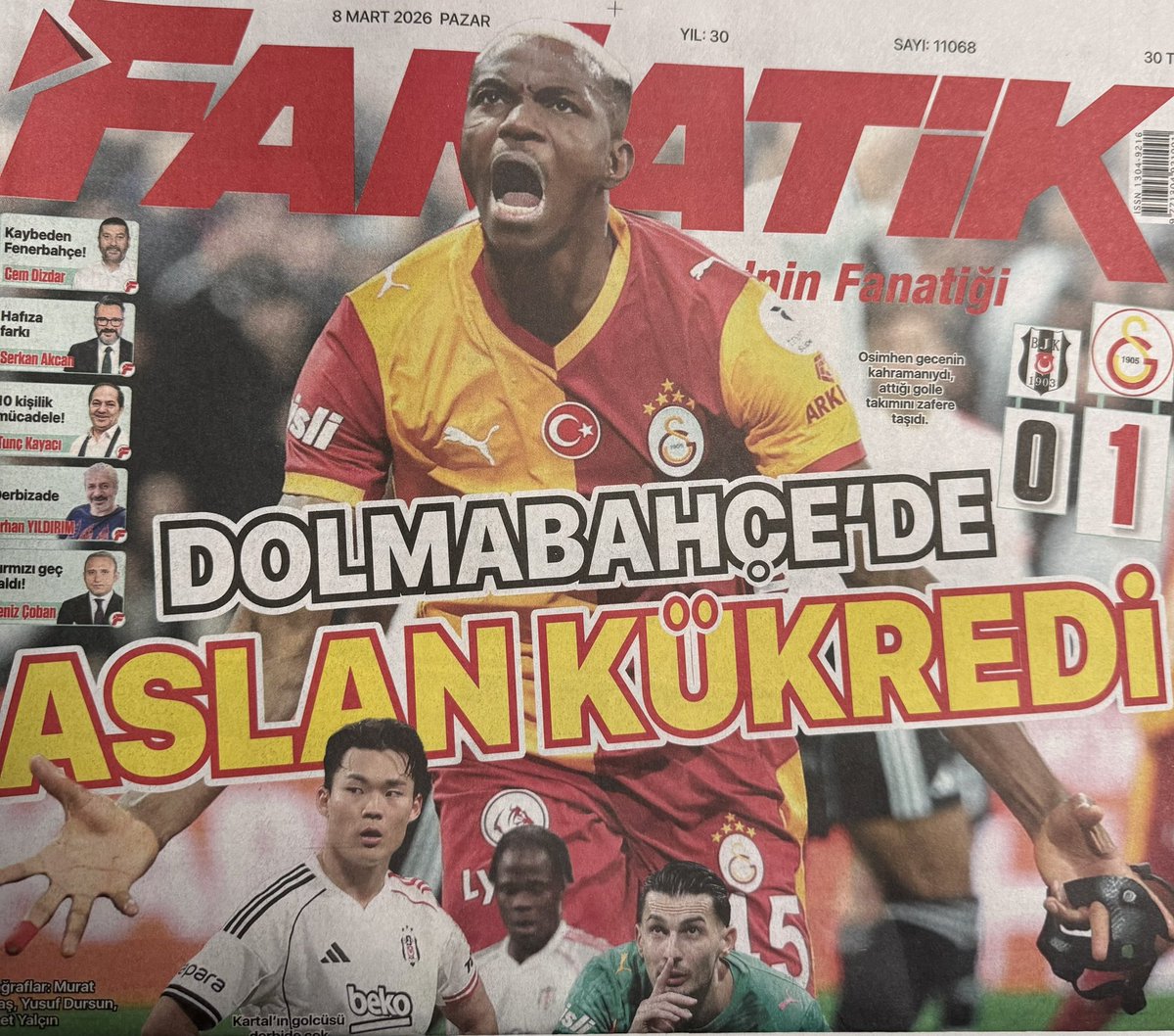 SON DÜZLÜK” 🐎 Vakti…
🍀MUTLU PAZARLAR🍀
Dünkü koşuların analizi,dikkat çekenler ! 
📍Bugünkü İzmir ve Adana yarışlarından son dakika bilgileri ve detaylı analizleri 🐎🐎🐎
🖍️Sektörel gündem ve çok daha fazlası…
🎁 🧢Nostalji Kuşağı ve Yarışma Sorumuz 
📍Katkı ve katılımlarınız