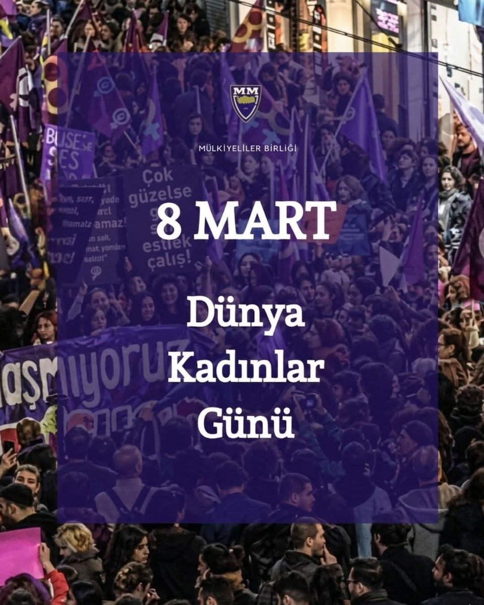 mulkiyeliler's tweet photo. Gücümüz dayanışmamızda, gücümüz birbirimizde. Barış içinde, eşit ve özgür bir yaşam için mücadeleyi büyütüyoruz. 

Yaşasın 8 Mart!
#8MartDünyaKadınlarGünü
#8M2026

https://t.co/5tXKFeSyRP https://t.co/pA5yHDcNb9