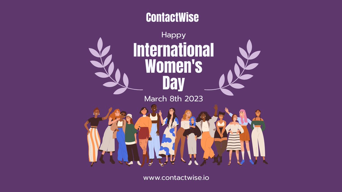 contactwisehq's tweet image. Celebrating the women building the future of tech — developers, founders, and innovators driving change.

At ContactWise, we believe communication platforms should empower every builder to connect, create, and scale.

Happy International Women’s Day 💜

#WomensDay #SaaSTech