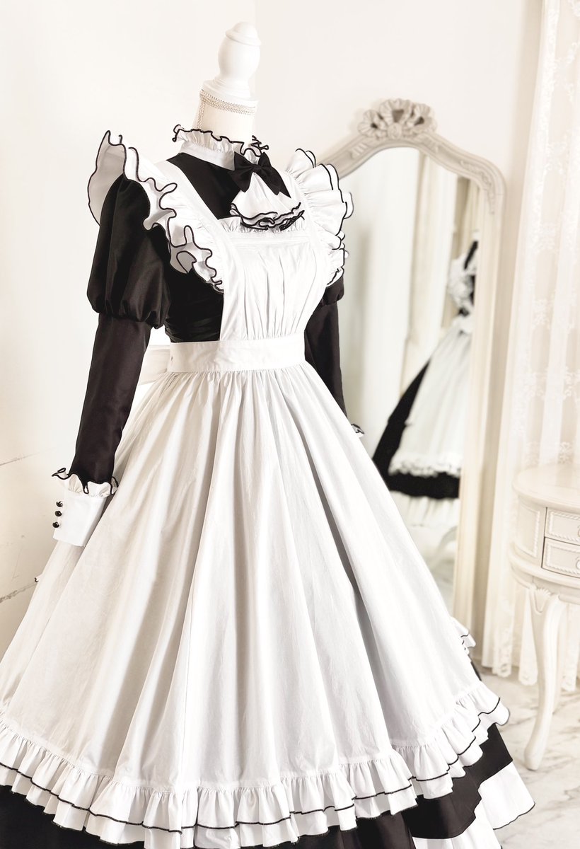 私がデザインした牡蠣イメージのメイド服が可愛すぎる 