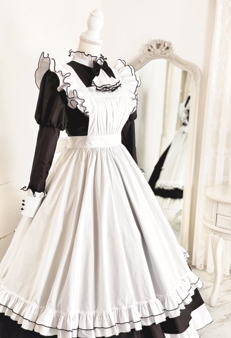 私がデザインした牡蠣イメージのメイド服が可愛すぎる 