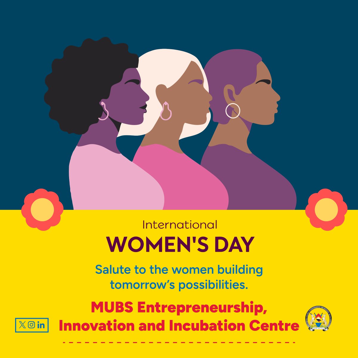 MUBS_Entreship's tweet photo. Today we celebrate the strength, innovation, and resilience of women. At MUBS EIIC, we remain committed to empowering women entrepreneurs and innovators who are creating impact in their communities.

Happy International Women’s Day! 💜 https://t.co/uYmehmz6CT