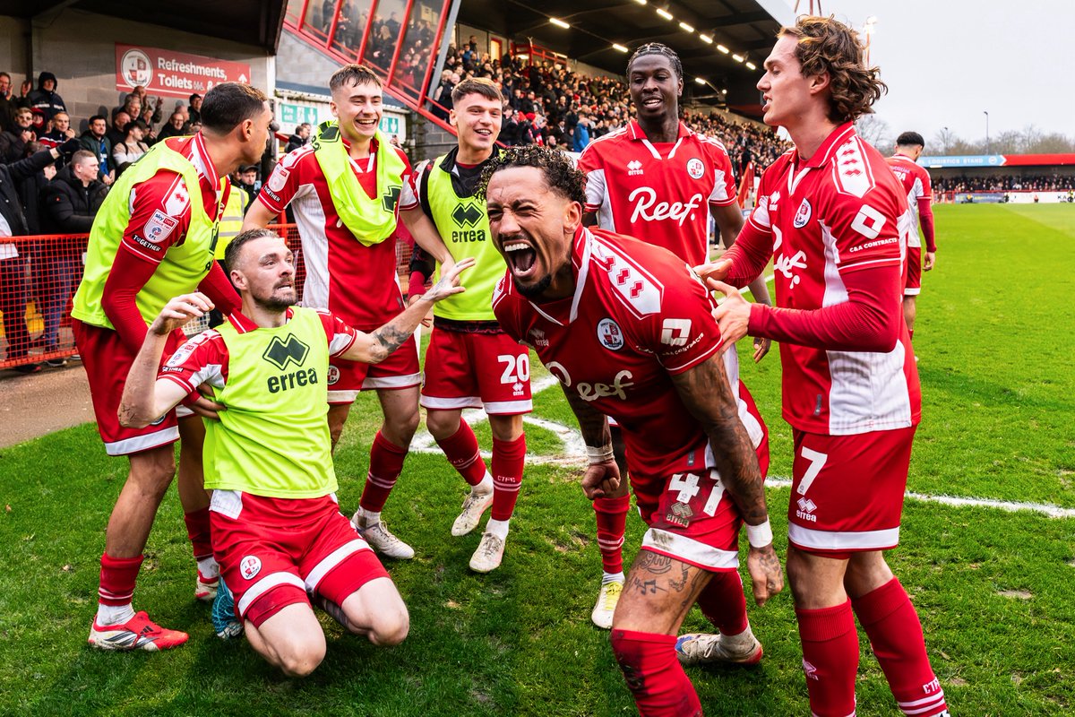 Crawley Town FC tweet media