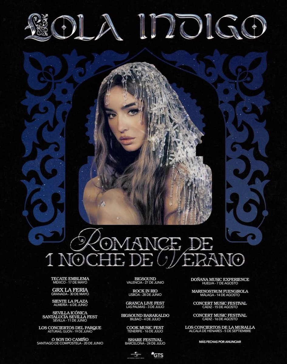 Lola Indigo anuncia un nuevo show para sus conciertos de este año ‘Romances de 1 noche de verano’