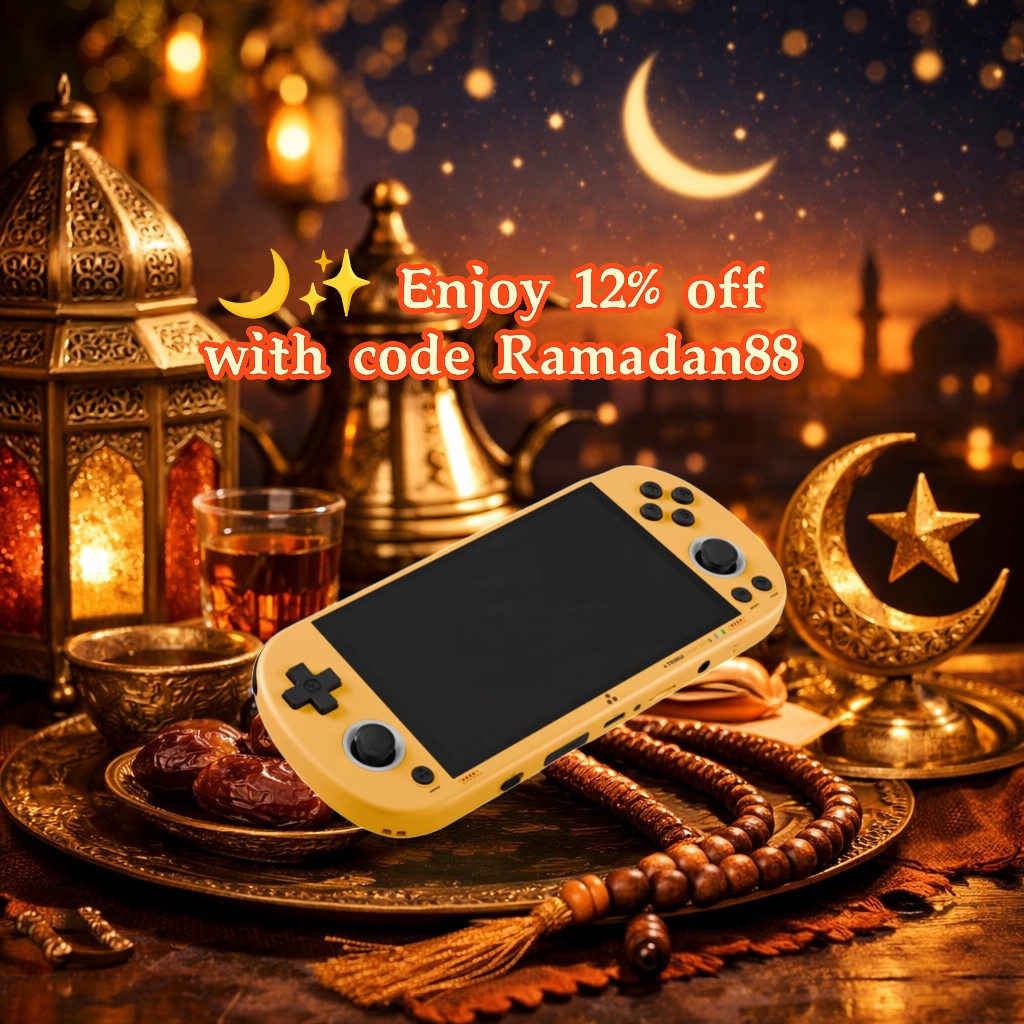 gogamegeek's tweet photo. Ramadan special! Get 12% off your favorite retro handheld with code Ramadan88. Celebrate the month with fun and games! 🎮

#ramadandeals #ramadansale #retrogaming #handheldgames #middleeastgaming #gogamegeek https://t.co/SYCEvcGJDA