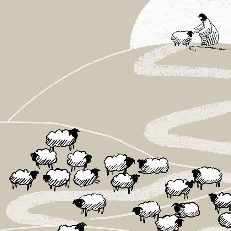 🎵🎶
ሁሉ እንዲድን አንዷ እንዳትጠፋ
ቢገደው ያ መልካም እረኛ
በረት ያለውን ይተውና
ይሄዳል እሷኑ ፍለጋ 

🎧 #ፍቅር