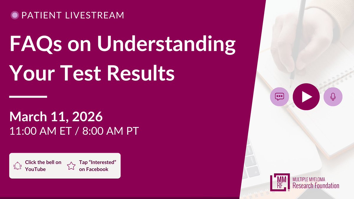 Multiple Myeloma RF tweet media