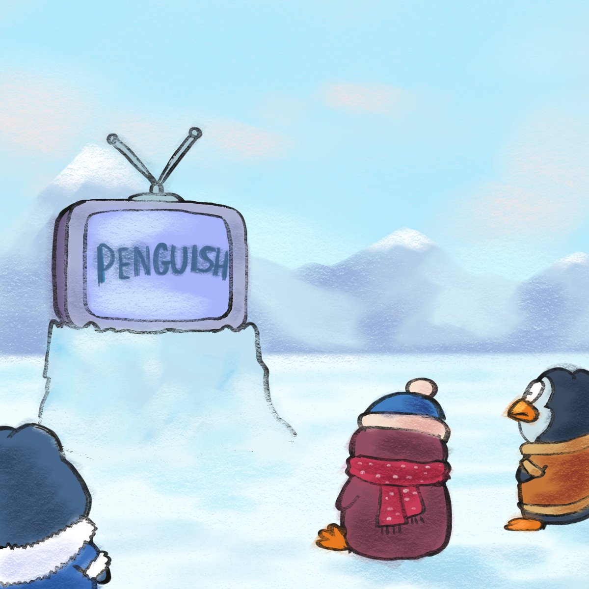 Watching penguins is like watching 1,000 different TV channels, and each channel is different