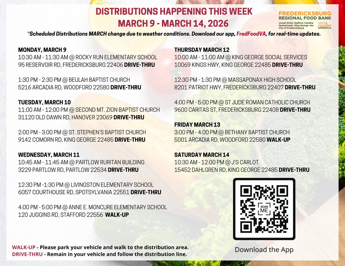 Fredericksburg Regional Food Bank tweet media