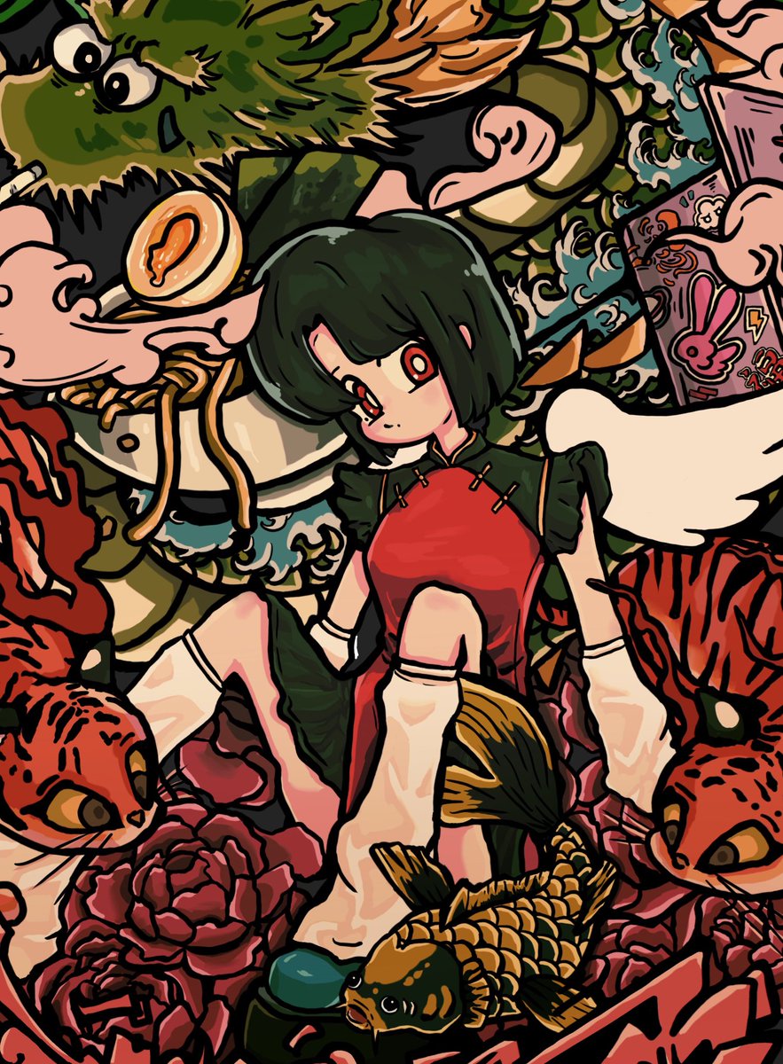saekigaku's tweet photo. こういう切り取り方もありだね
#イラスト #illustration #popart https://t.co/UgqHT4Q68H