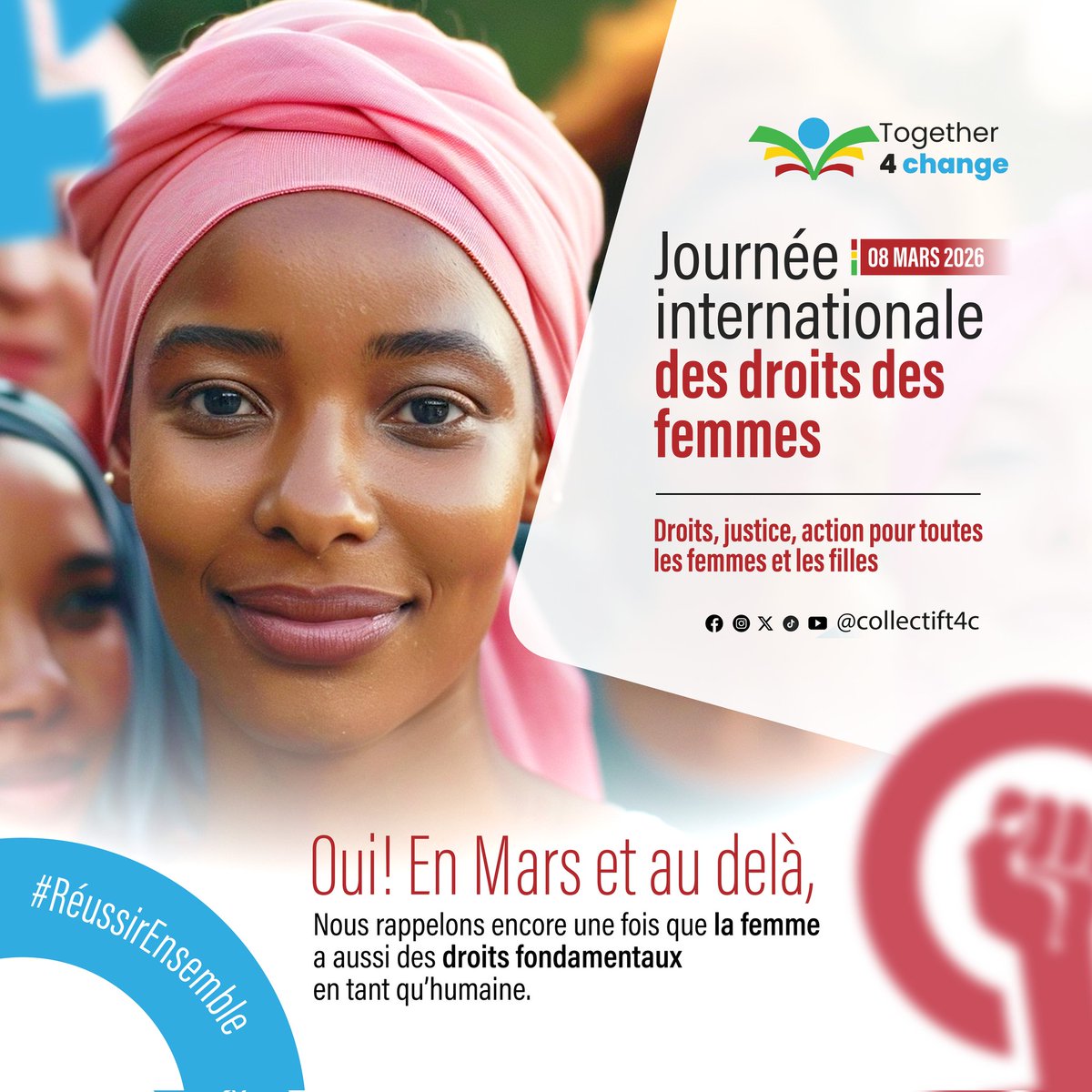 Collectif Together For Change tweet media