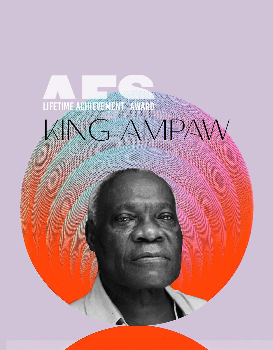 AfricaFilmSoc's tweet photo. AFS is proud to announce that our first ever Lifetime Achievement Award will go to legendary Ghanaian director King Ampaw. 🎥🏆

Mr. Ampaw will be in attendance at Classics In The Park TONIGHT for a post-screening Q&amp;A of Kukurantumi - Road to Accra

Akola Boni Park
6pm - FREE https://t.co/QE7GdyJK6r