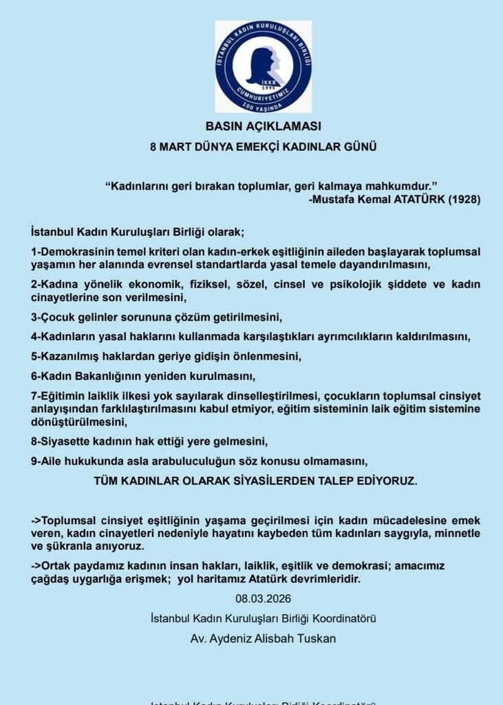 Av.Aydeniz Alisbah Tuskan (@aydeniztuskan) on Twitter photo 