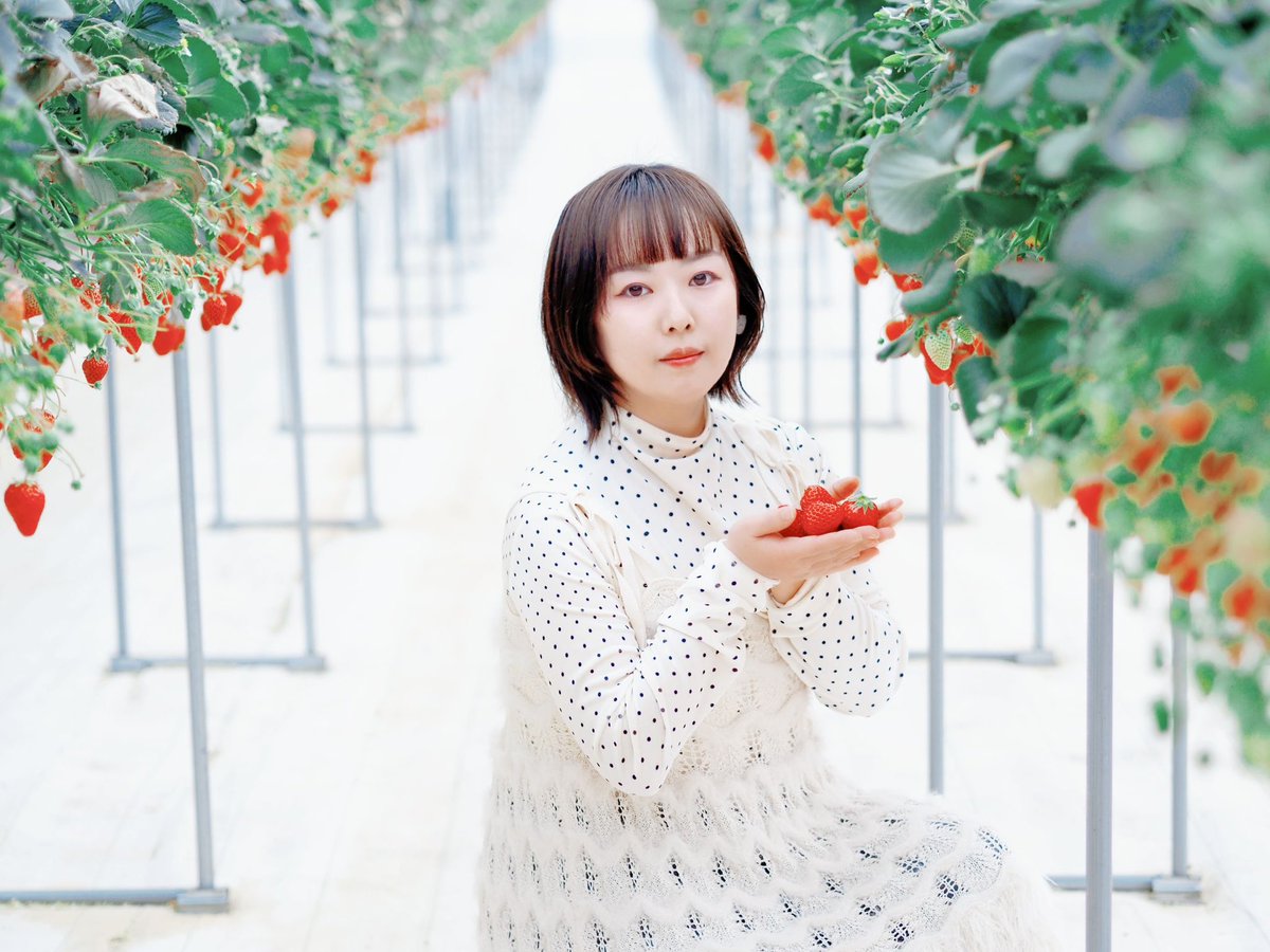 moomo_pi's tweet photo. いちご狩り🍓
 #momo_p https://t.co/hEZ0FvK6zL