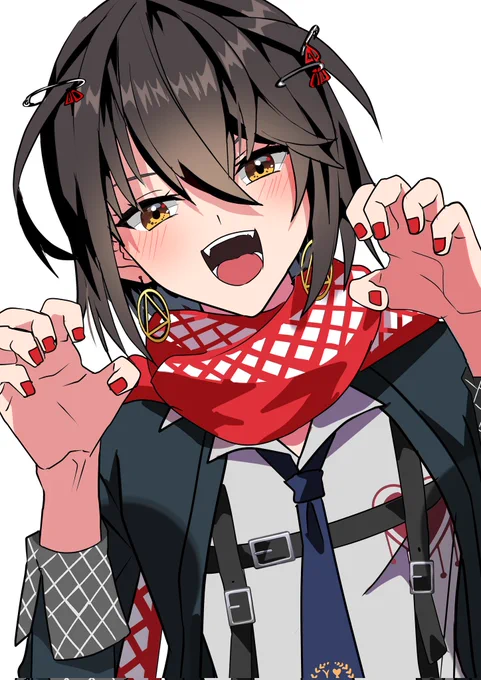 #まっしろキャンバス がおー ましろくん