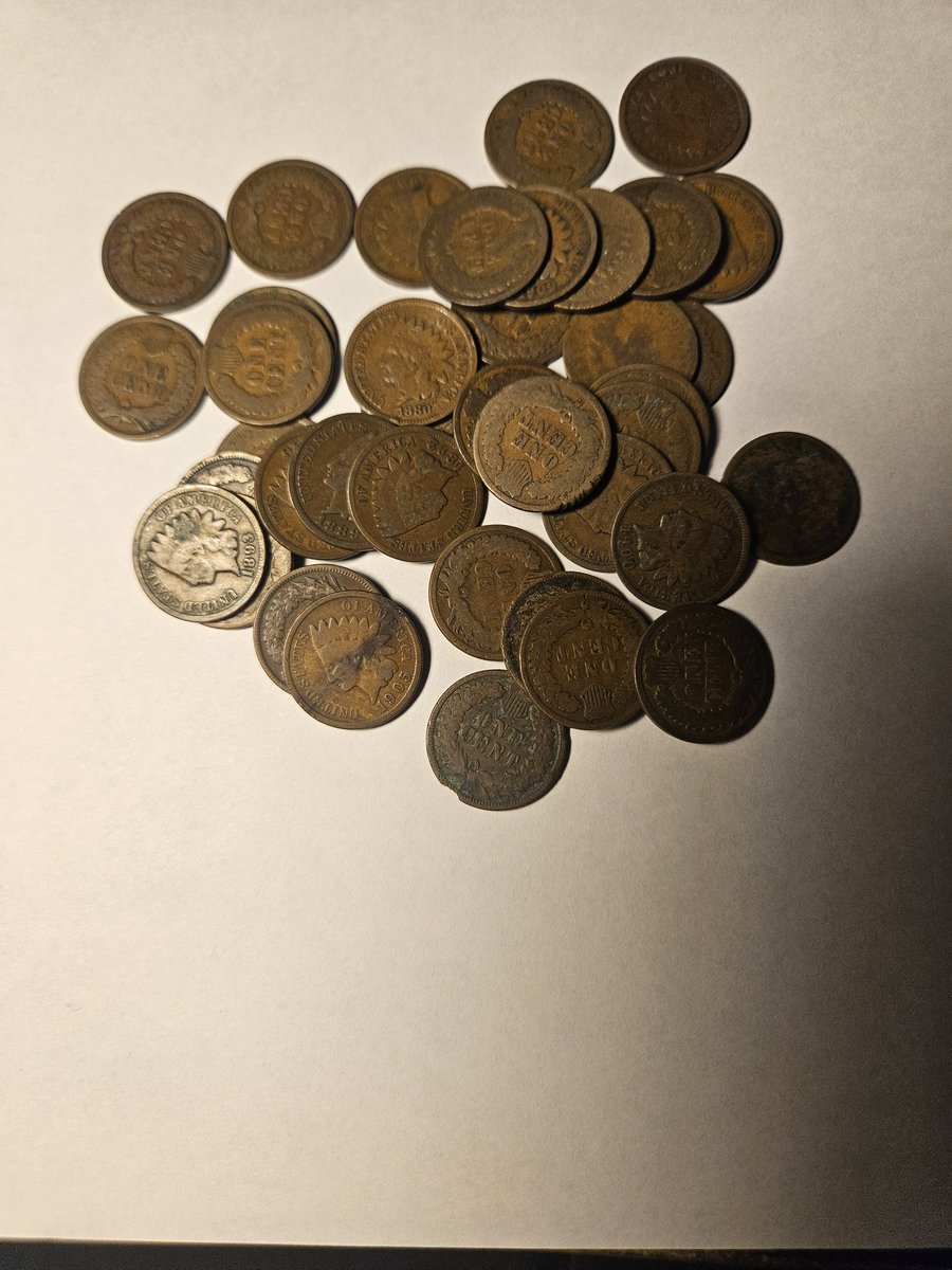 Recently found a fairly large stash of these Indian head pennies from the 1800s in an attic. Worth $1 to $3 each not a bad rate of return. If I can find one from 1877 worth $5k