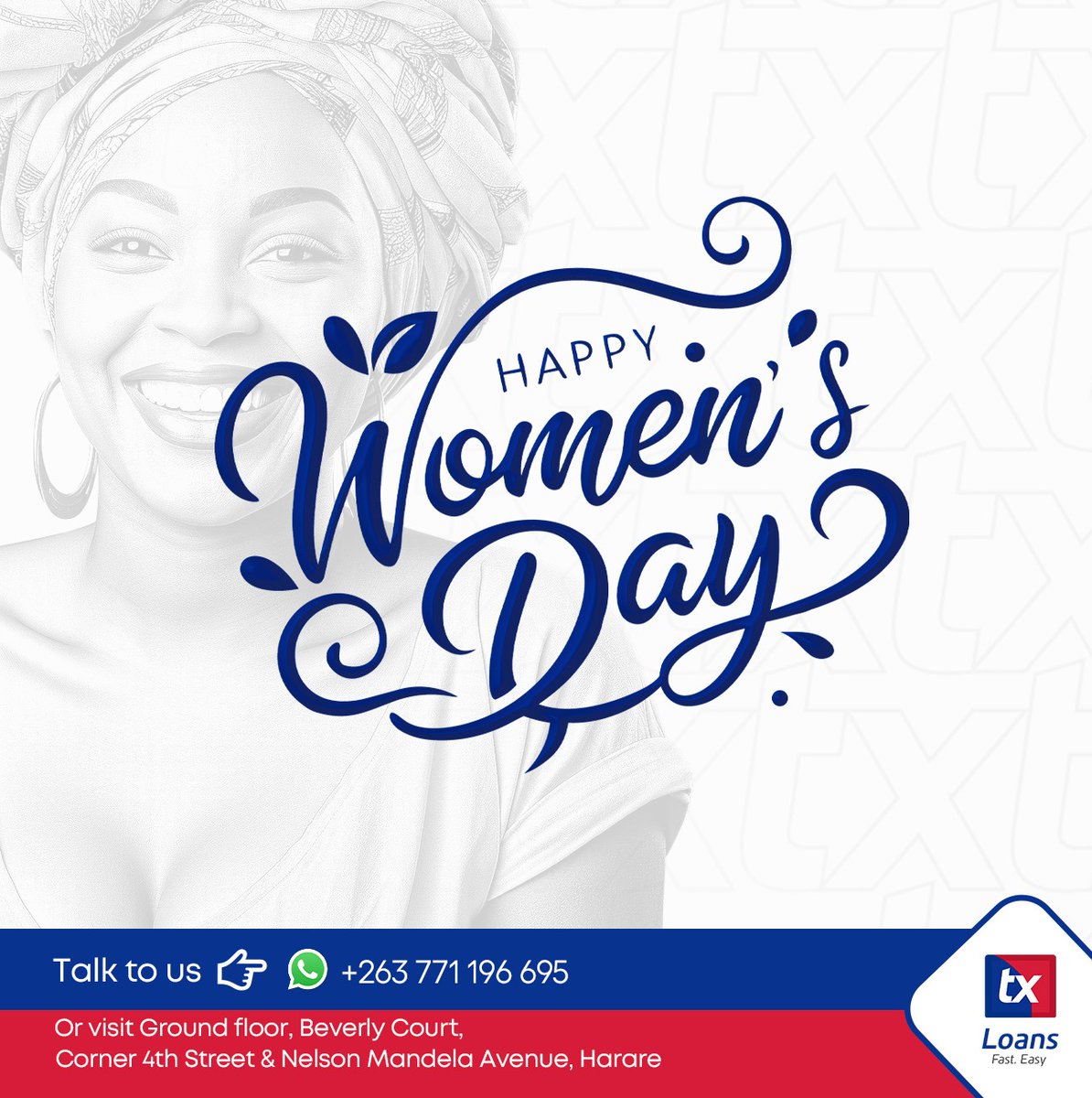 To the women who have the courage to start and the heart to keep going, your ambition is the foundation of every great story. Happy Women’s Day.

#TXLoans #Fast #Easy