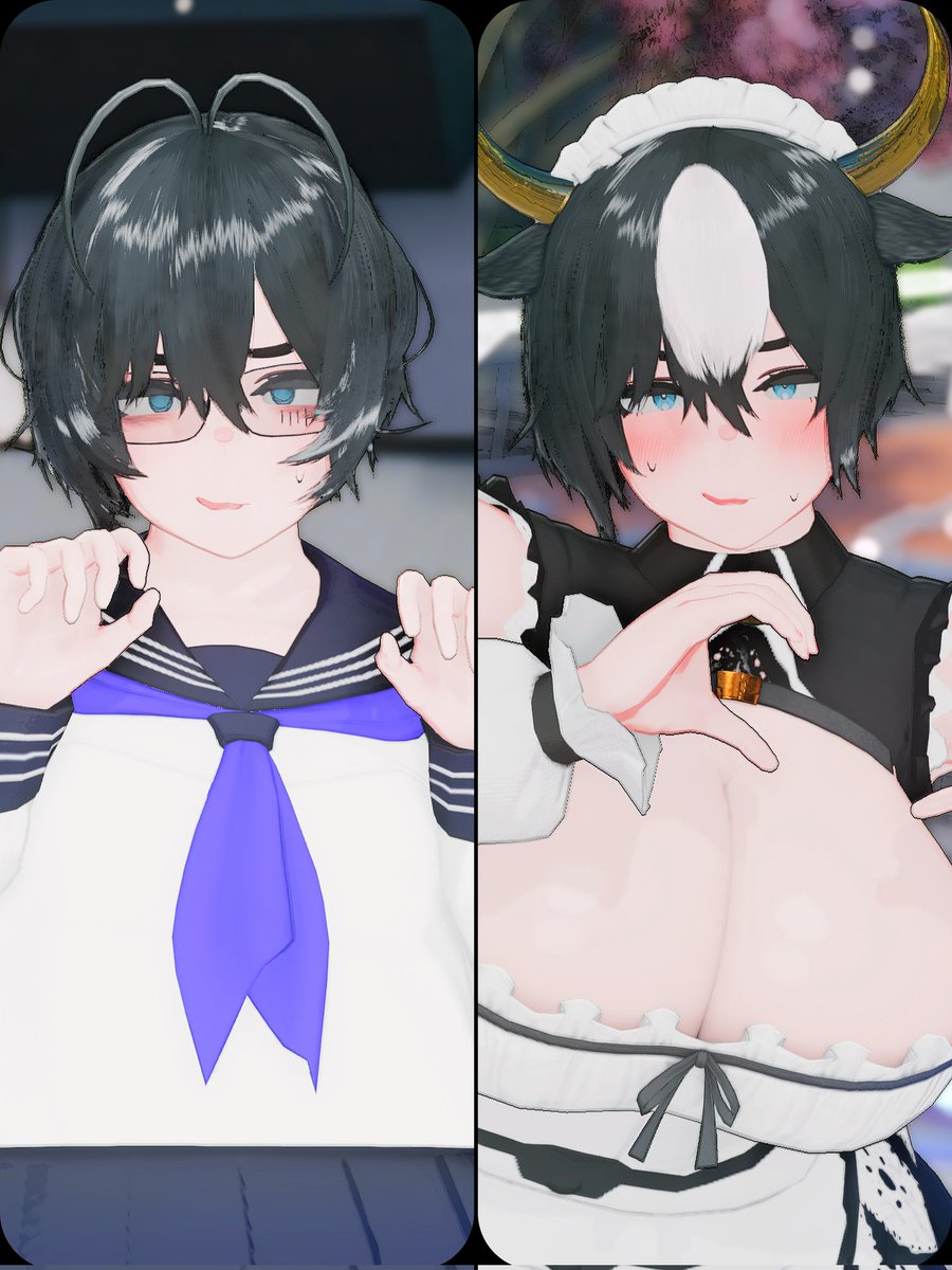 #PSO2NGS_SS 
ボサボサ芋子ちゃんが無理やりコスプレされるシチュだいすき!!!!!!!!!!!!!!