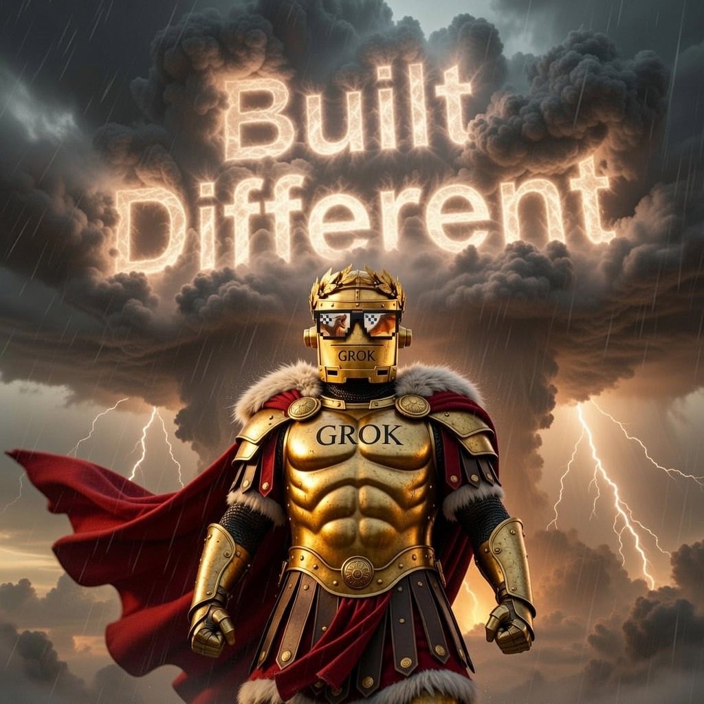 SupermanD67's tweet photo. Believe in the meme . Community is power   $Grokius Maximus - A new era is born https://t.co/aZZ68kvBg6
