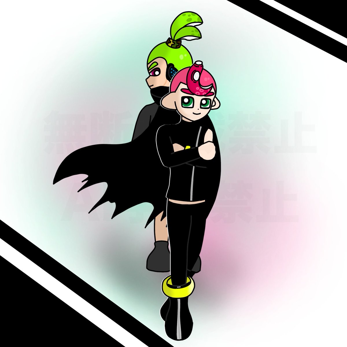 QqKI9gFhWi89728's tweet photo. ラクガキ3×8
 #スプラトゥーンイラスト https://t.co/SV1lpryaaT