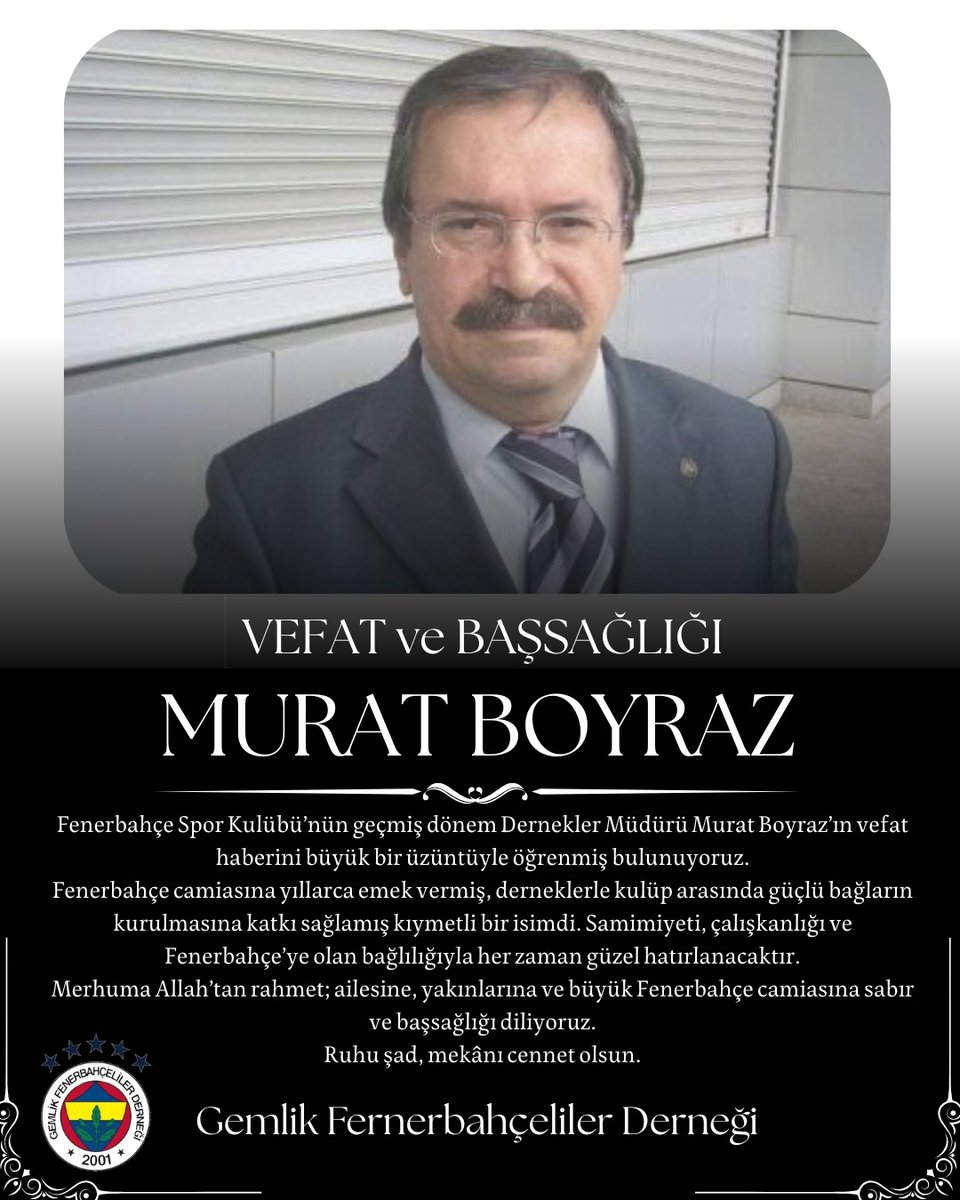 Gemlik Fenerbahçeliler Derneği tweet media