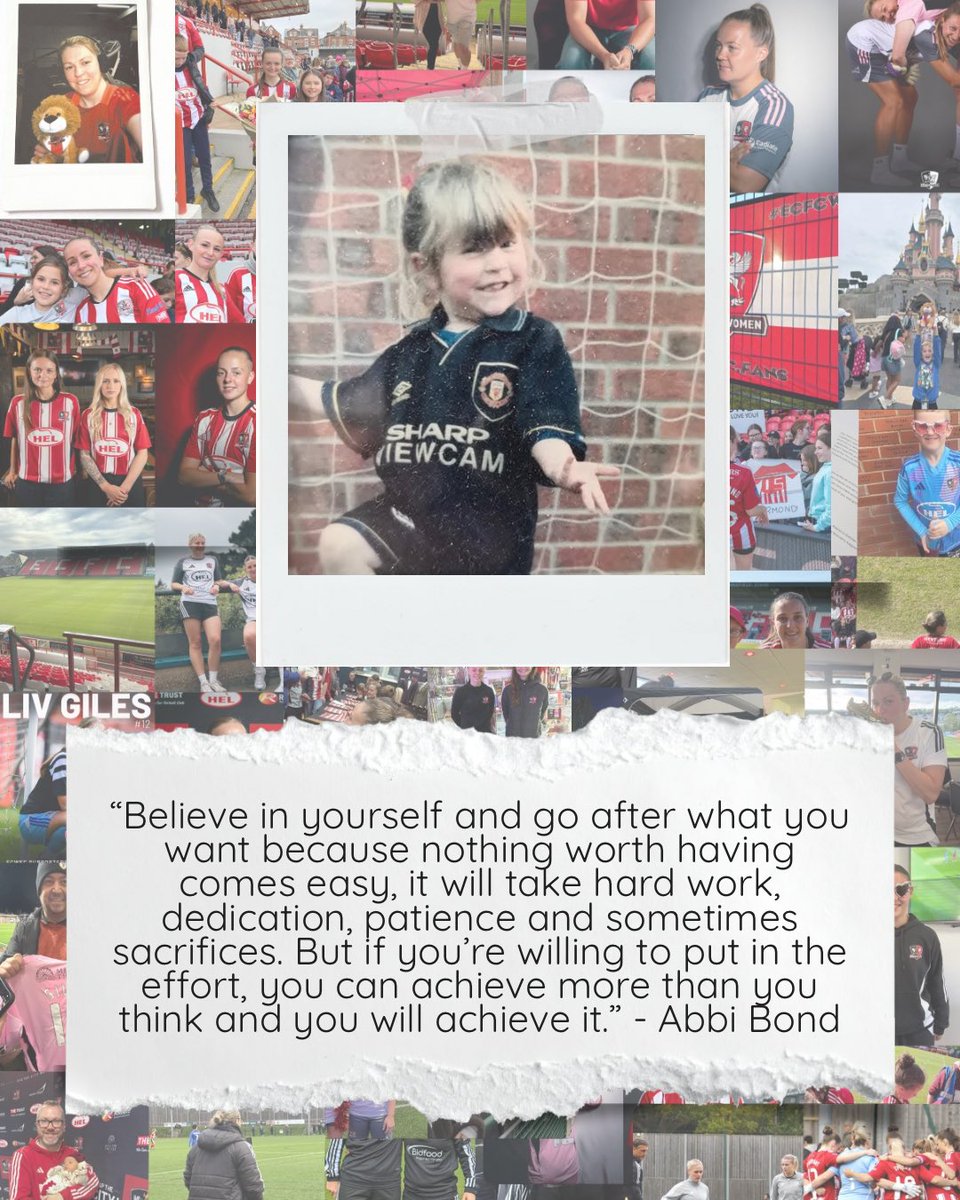 ExeterCityWSC's tweet image. Every player starts somewhere. ❤️⚽

This #InternationalWomensDay we’re celebrating the journeys behind the shirts. From muddy boots and oversized kits to representing Exeter City Women today.

For the team.
For the badge.
For the little girl they once were.

#HerGameToo