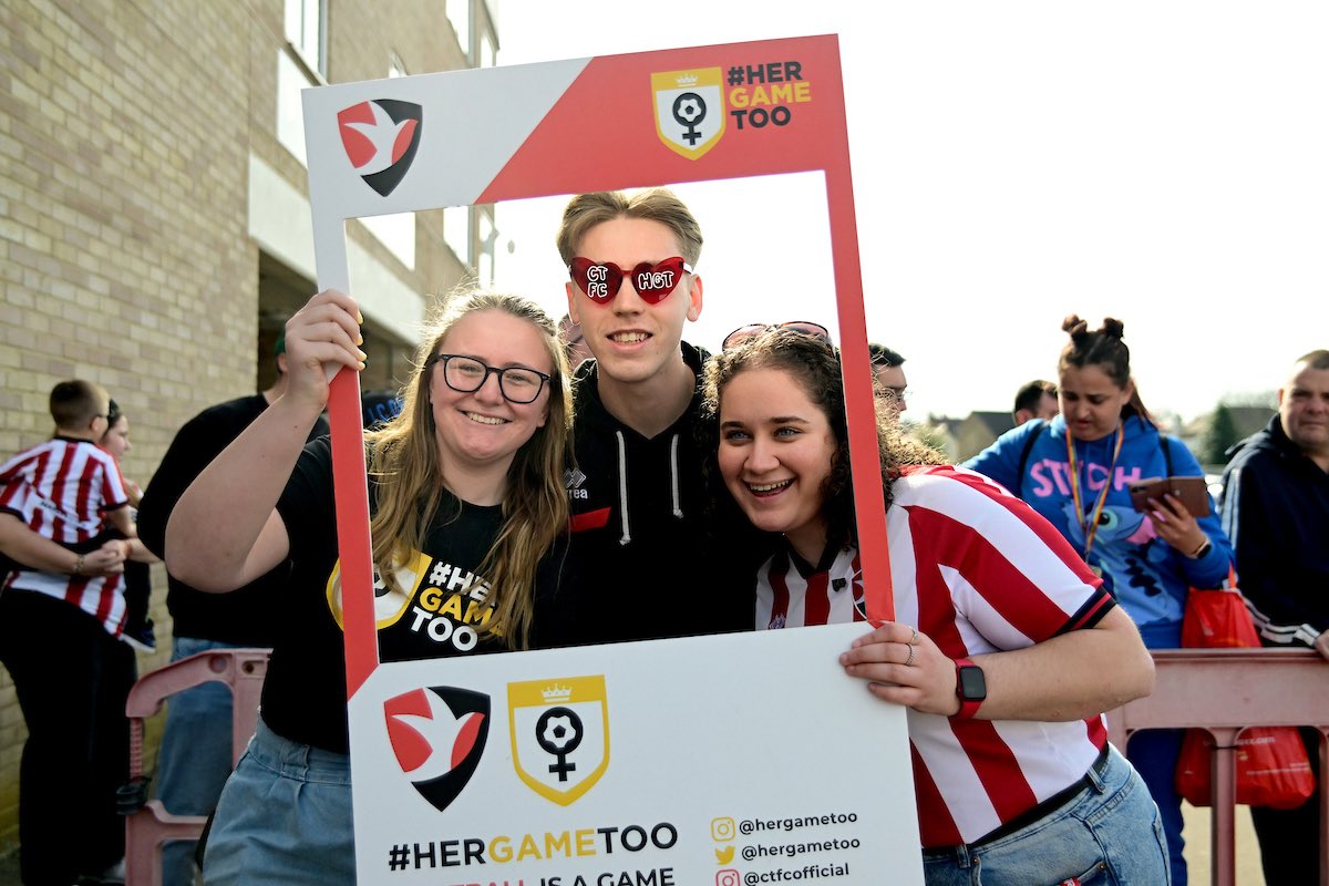 Her Game Too Cheltenham Town FC tweet media