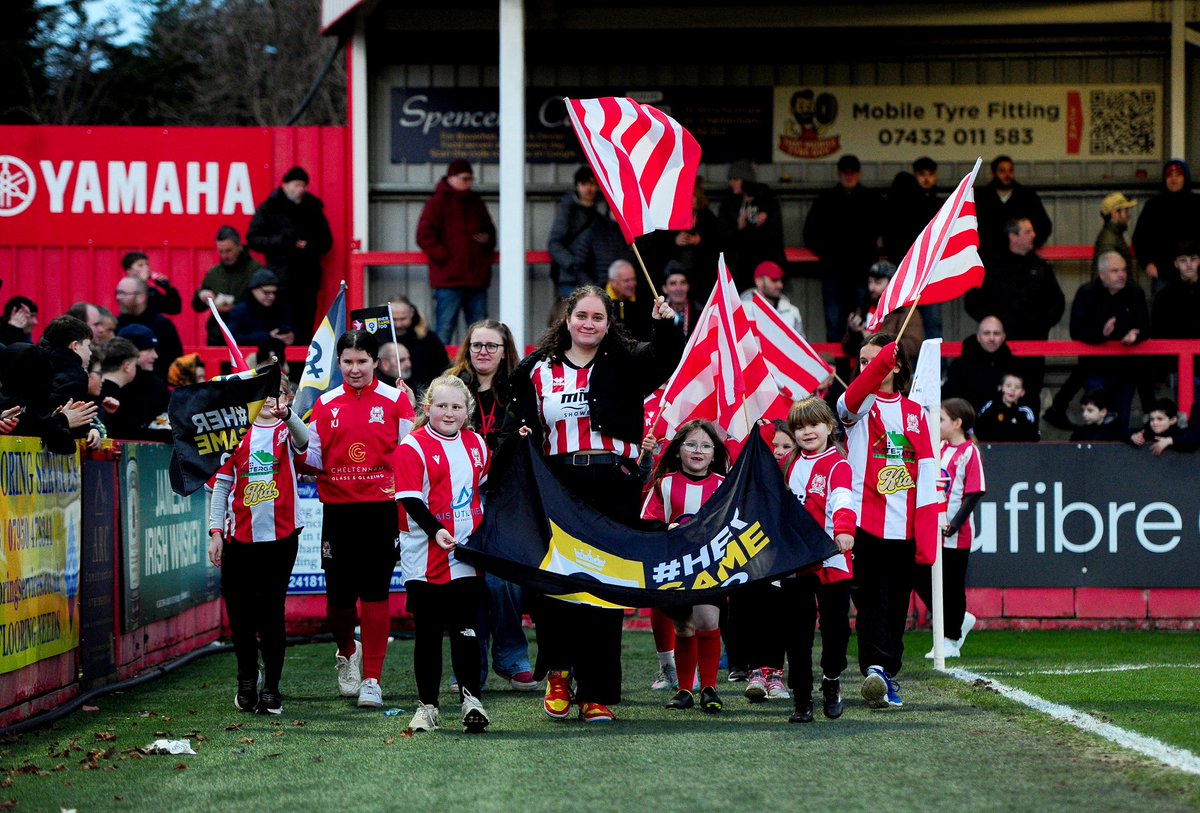 Her Game Too Cheltenham Town FC tweet media