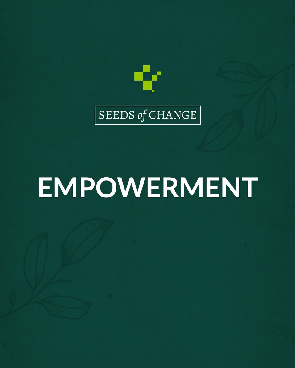 Empower yourself to step up, take charge, and own your journey.  

#SeedsOfChange #EmpowermentVibes #OwnYourPath #StepUp