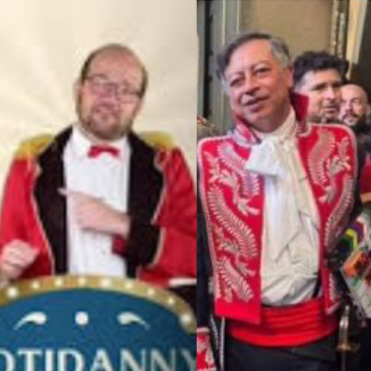 #EnLaPeliculaDePetro la única exigencia de #Berto fue que su vestuario estuviera inspirado en el traje que <a href="/DanielSamperO/">Daniel Samper Ospina</a> utiliza para sus funciones del #Petroverso. Punto para Daniel.